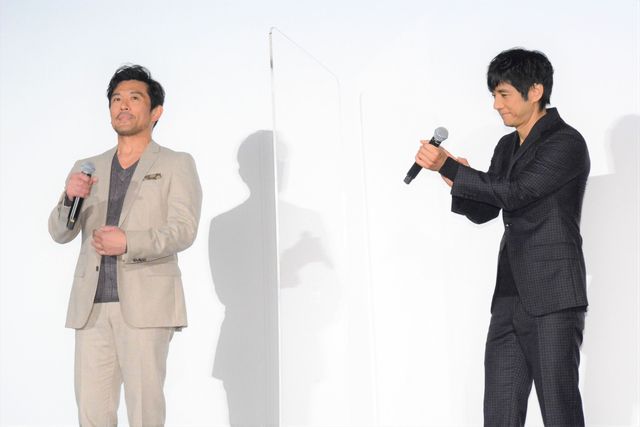 西島秀俊＆内野聖陽、イチャイチャが止まらない『何食べ』舞台挨拶（4枚目）