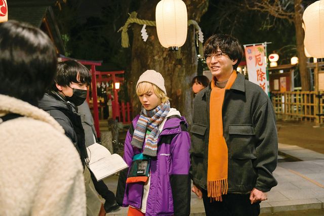 赤楚衛二＆町田啓太＆風間監督の“チェリまほポーズ”！映画『チェリまほ』メイキング＆オフショット（7枚目）