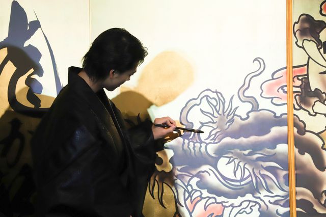 竹内涼真が自前の着物で！「龍が如く」世界配信決定記者会見の様子（6枚目）