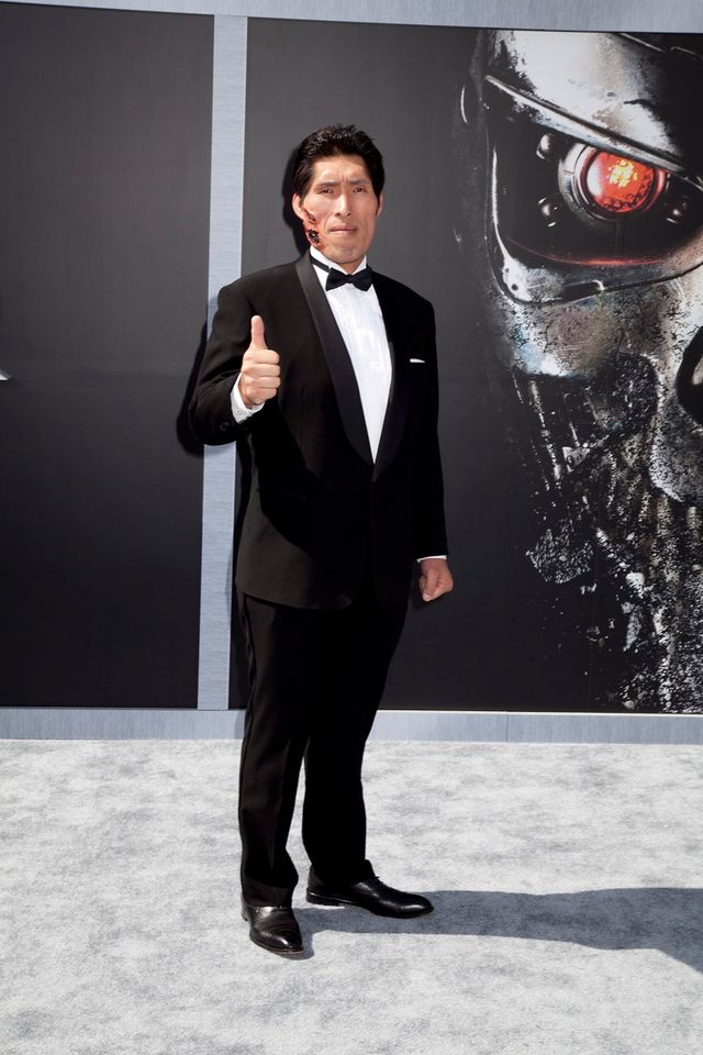 「T-シノハラ型ターミネーター」にシュワちゃん興味津々！映画『ターミネーター：新起動／ジェニシス』LAプレミアフォトギャラリー（15枚目）