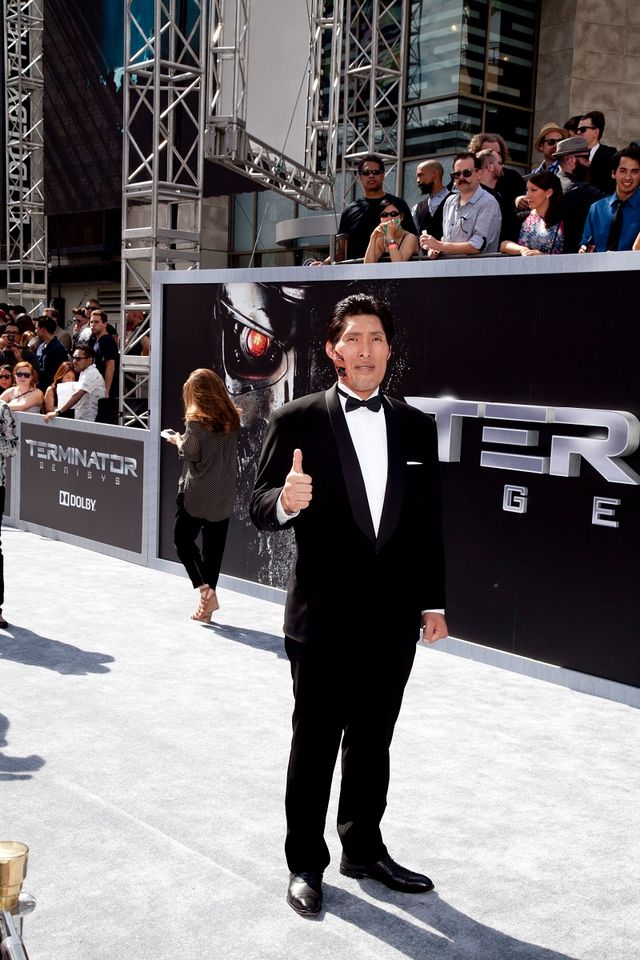 「T-シノハラ型ターミネーター」にシュワちゃん興味津々！映画『ターミネーター：新起動／ジェニシス』LAプレミアフォトギャラリー（18枚目）
