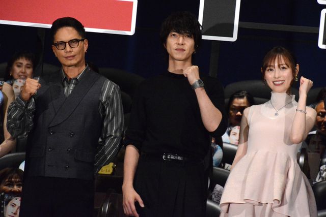 山下智久、福原遥、市原隼人、岩崎大昇らズラリ！『正直不動産』初日舞台挨拶の様子（2枚目）