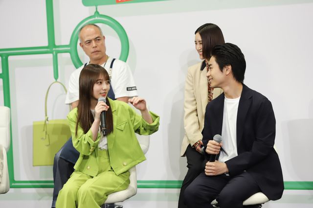 ザクを手にギブバース！ドラマ「量産型リコ -もう1人のプラモ女子の人生組み立て記-」記者会見：フォトギャラリー