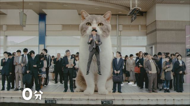 滝藤賢一、初のCM単独出演！ロッテガム「Fit’s LINK」新CM「ゴキゲン出勤」篇フォトギャラリー（8枚目）