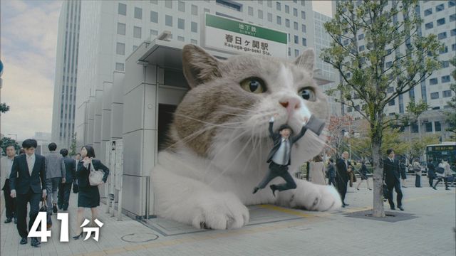 滝藤賢一、初のCM単独出演！ロッテガム「Fit’s LINK」新CM「ゴキゲン出勤」篇フォトギャラリー（12枚目）