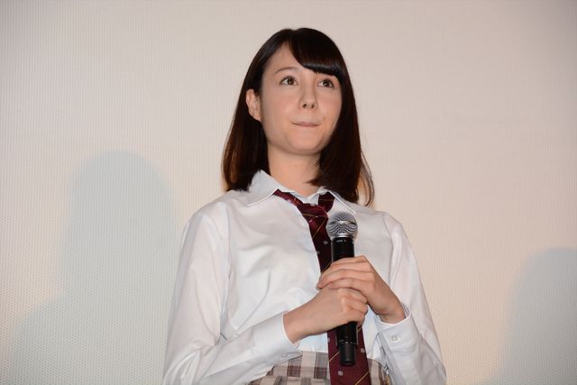 かわいすぎ！トリンドル玲奈、篠田麻里子、真野恵里菜の制服姿『リアル鬼ごっこ』完成披露試写会フォトギャラリー（2枚目）