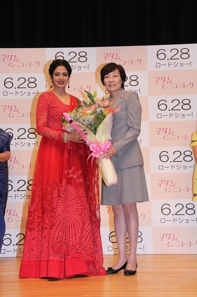 50歳!?インドの美魔女シュリーデヴィ来日フォトギャラリー（6枚目）