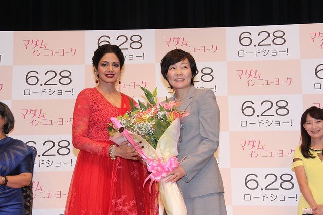 50歳!?インドの美魔女シュリーデヴィ来日フォトギャラリー（7枚目）