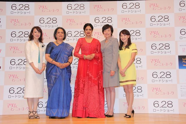 50歳!?インドの美魔女シュリーデヴィ来日フォトギャラリー（8枚目）