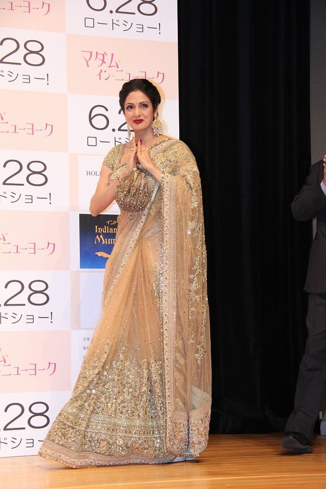 50歳!?インドの美魔女シュリーデヴィ来日フォトギャラリー（10枚目）