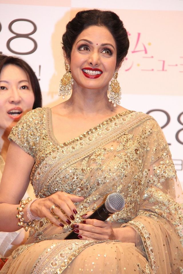 50歳!?インドの美魔女シュリーデヴィ来日フォトギャラリー（16枚目）