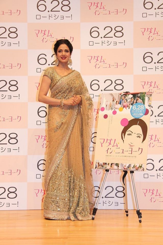 50歳!?インドの美魔女シュリーデヴィ来日フォトギャラリー（19枚目）