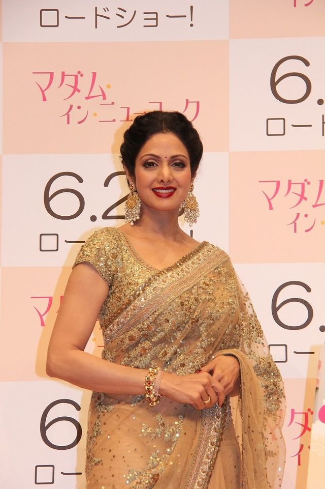 50歳!?インドの美魔女シュリーデヴィ来日フォトギャラリー（20枚目）