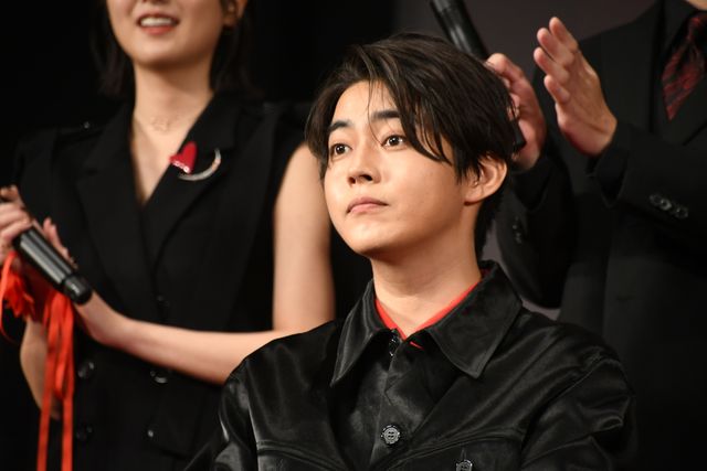 土屋太鳳がサプライズ登場！ラウールらキャスト25名集結『赤羽骨子のボディガード』完成披露試写会（15枚目）