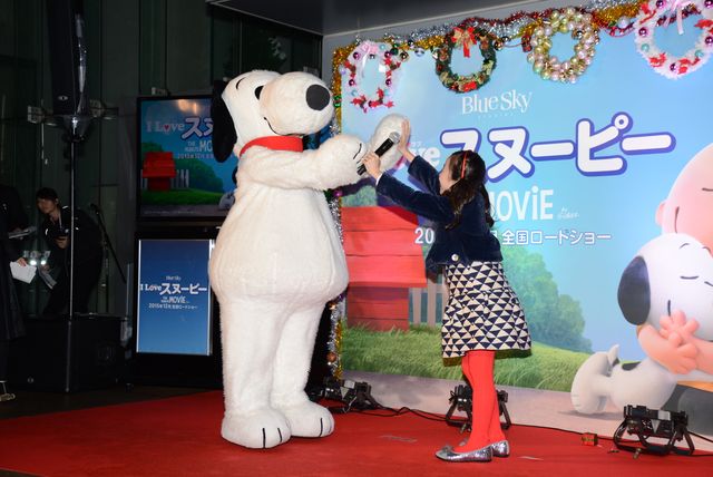 スヌーピーのツリーが六本木ヒルズに！点灯式フォトギャラリー（4枚目）