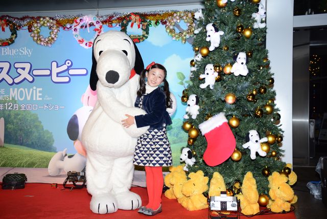 スヌーピーのツリーが六本木ヒルズに！点灯式フォトギャラリー（7枚目）