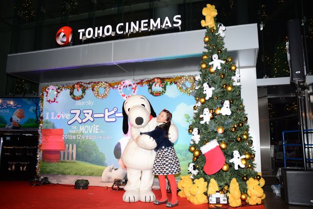 スヌーピーのツリーが六本木ヒルズに！点灯式フォトギャラリー（9枚目）