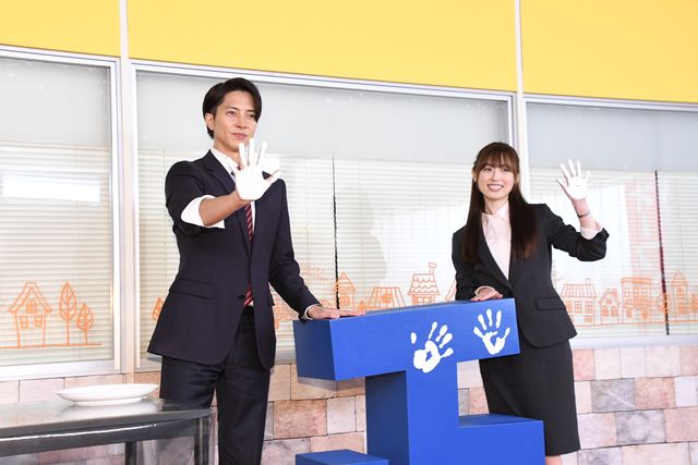 山下智久×福原遥×ディーン・フジオカ「正直不動産」取材会の様子（7枚目）