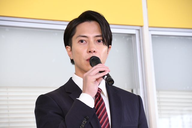 山下智久×福原遥×ディーン・フジオカ「正直不動産」取材会の様子（10枚目）