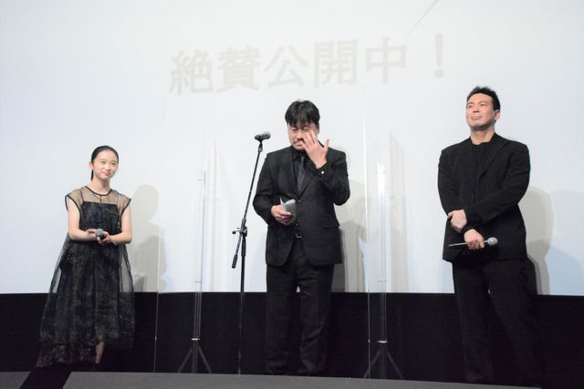 映画『さがす』公開記念舞台あいさつ（2枚目）