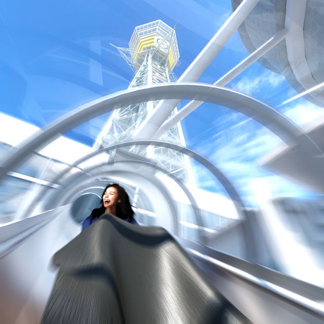 HiGHからLOWへ！通天閣とのコラボスライダー：フォトギャラリー