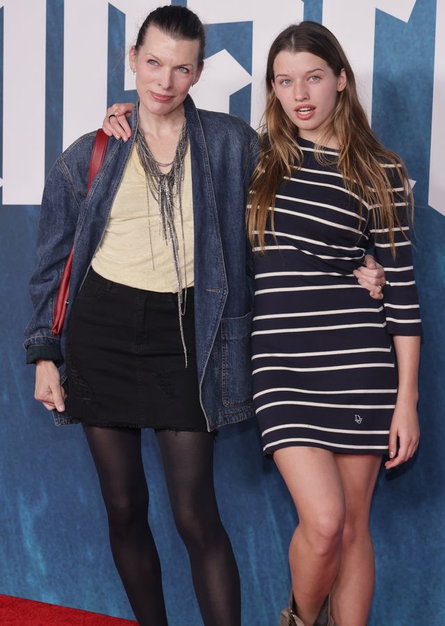 ミラ・ジョヴォヴィッチ＆エヴァー・アンダーソン - 『ドラキュラ（原題）』LAプレミアにて