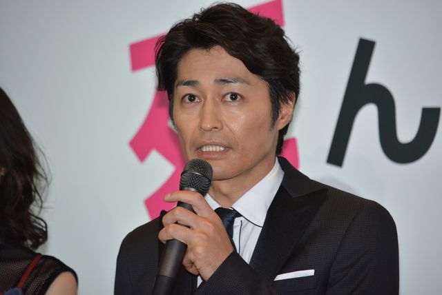 安田顕、居酒屋シーンでお酒を持ち込む『家に帰ると妻が必ず死んだふりをしています。』完成披露試写会（4枚目）