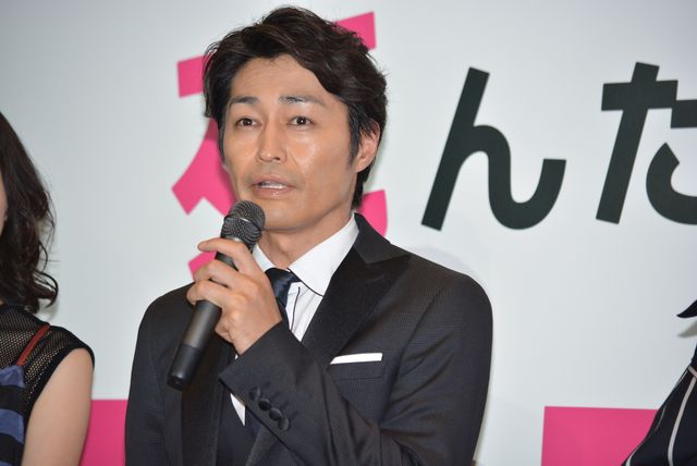 安田顕、居酒屋シーンでお酒を持ち込む『家に帰ると妻が必ず死んだふりをしています。』完成披露試写会（5枚目）