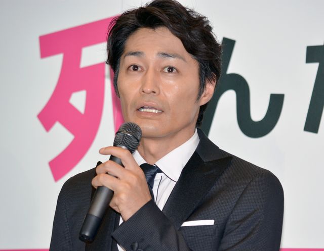 安田顕、居酒屋シーンでお酒を持ち込む『家に帰ると妻が必ず死んだふりをしています。』完成披露試写会（15枚目）