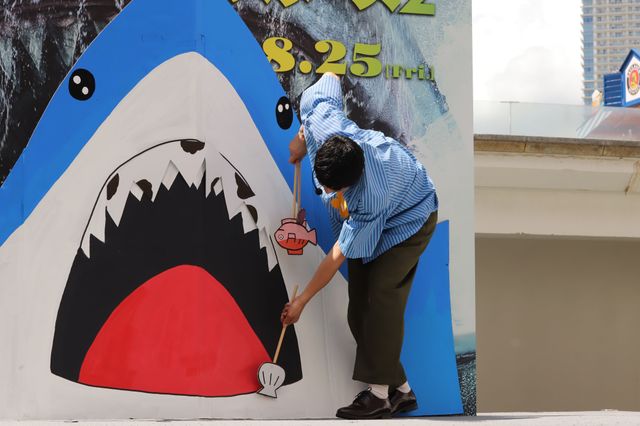 もう中学生が大はしゃぎ！『MEG ザ・モンスターズ2』イベントの様子（6枚目）