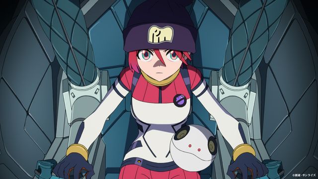 「機動戦士Gundam GQuuuuuuX」の主人公アマテ・ユズリハ - 画像は特報キャプチャ