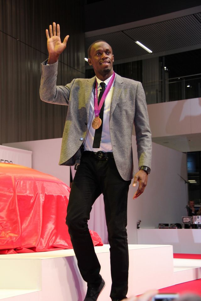 ウサイン・ボルト選手日産ギャラリー来場記念イベントフォトギャラリー（2枚目）