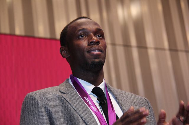 ウサイン・ボルト選手日産ギャラリー来場記念イベントフォトギャラリー（4枚目）