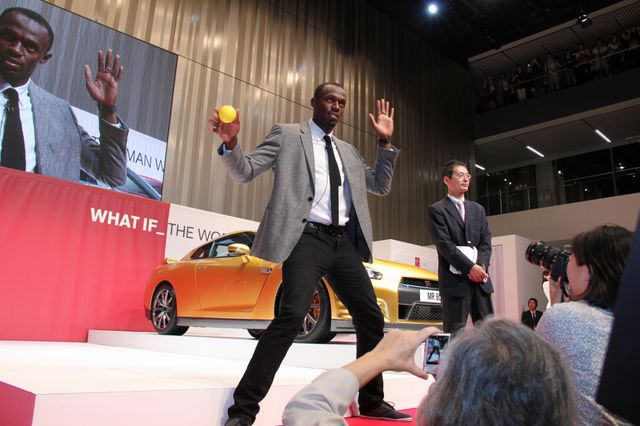 ウサイン・ボルト選手日産ギャラリー来場記念イベントフォトギャラリー（13枚目）