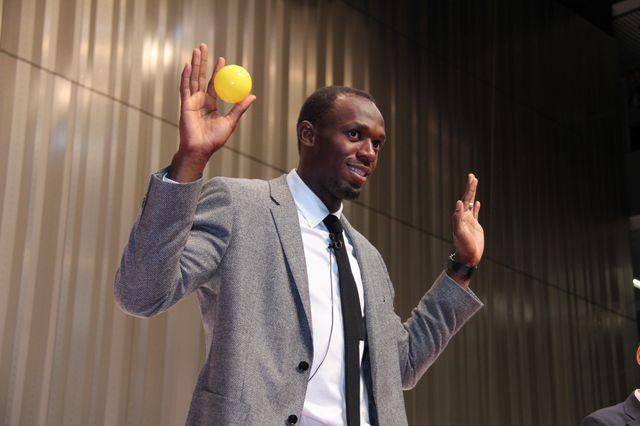 ウサイン・ボルト選手日産ギャラリー来場記念イベントフォトギャラリー（14枚目）