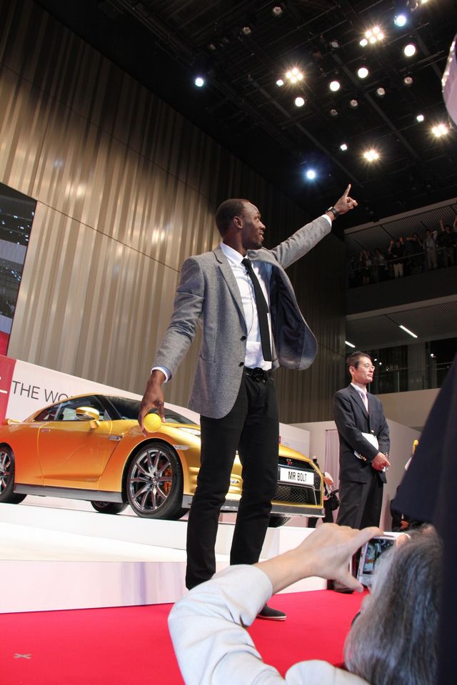 ウサイン・ボルト選手日産ギャラリー来場記念イベントフォトギャラリー（15枚目）