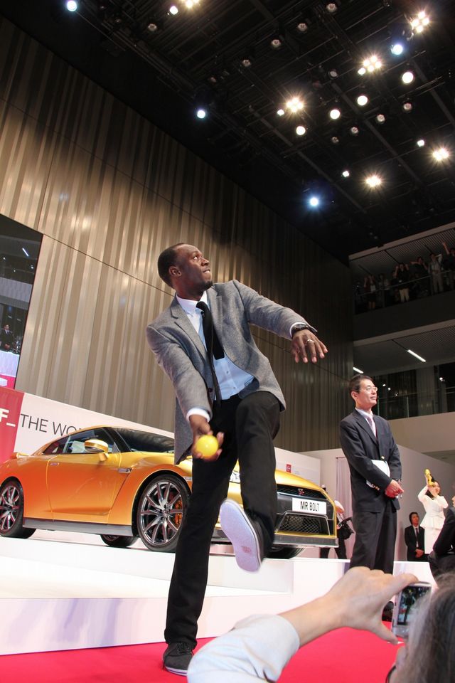 ウサイン・ボルト選手日産ギャラリー来場記念イベントフォトギャラリー（16枚目）