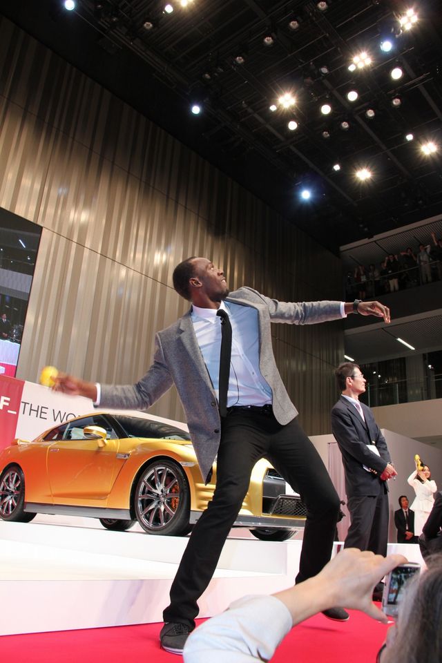 ウサイン・ボルト選手日産ギャラリー来場記念イベントフォトギャラリー（17枚目）