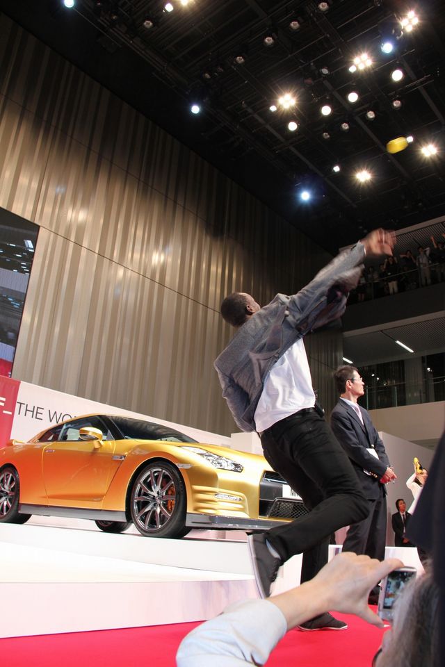 ウサイン・ボルト選手日産ギャラリー来場記念イベントフォトギャラリー（18枚目）