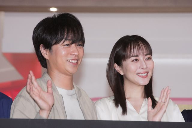 櫻井翔、“占拠シリーズ”第3弾は初回から傷メイク！新土曜ドラマ「放送局占拠」制作発表会見（3枚目）