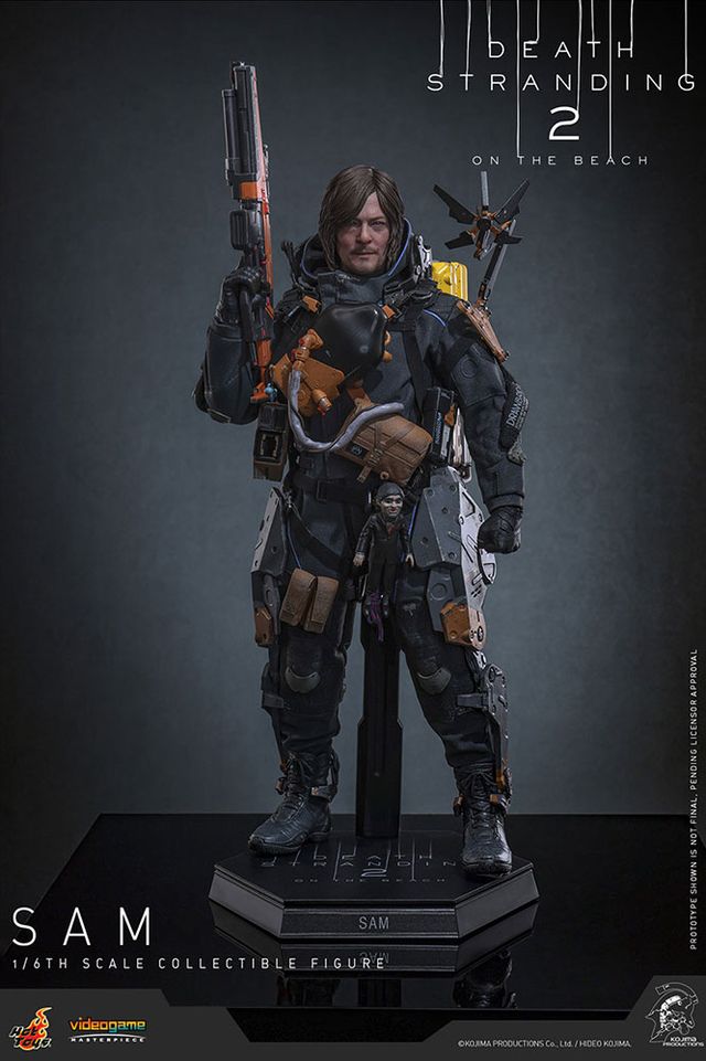 ホットトイズ「【ビデオゲーム・マスターピース】 『DEATH STRANDING 2: ON THE BEACH』1/6スケールフィギュア　サム」（6枚目）