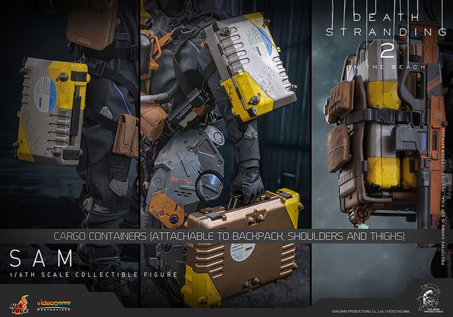 ホットトイズ「【ビデオゲーム・マスターピース】 『DEATH STRANDING 2: ON THE BEACH』1/6スケールフィギュア　サム」（10枚目）