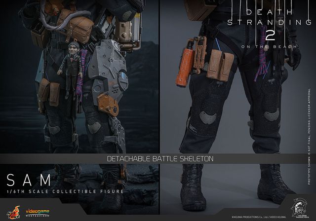 ホットトイズ「【ビデオゲーム・マスターピース】 『DEATH STRANDING 2: ON THE BEACH』1/6スケールフィギュア　サム」（15枚目）