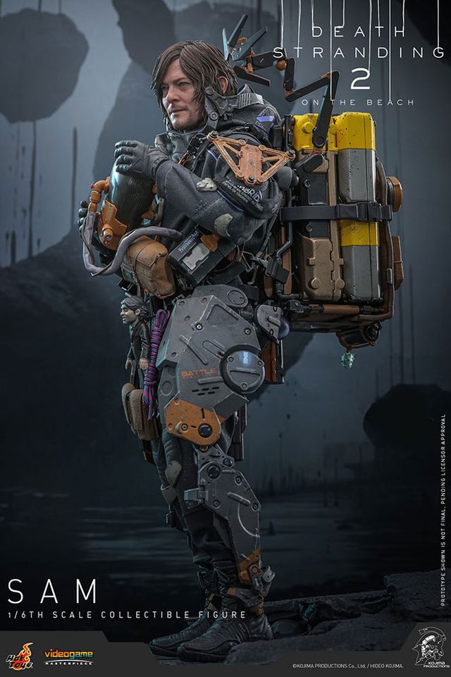 ホットトイズ「【ビデオゲーム・マスターピース】 『DEATH STRANDING 2: ON THE BEACH』1/6スケールフィギュア　サム」（19枚目）