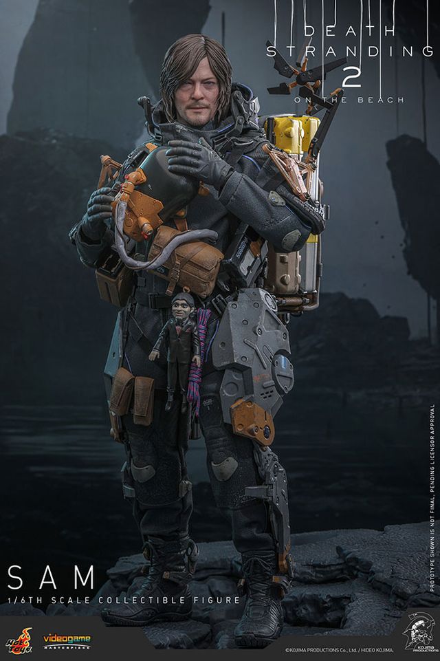 ホットトイズ「【ビデオゲーム・マスターピース】 『DEATH STRANDING 2: ON THE BEACH』1/6スケールフィギュア　サム」（21枚目）