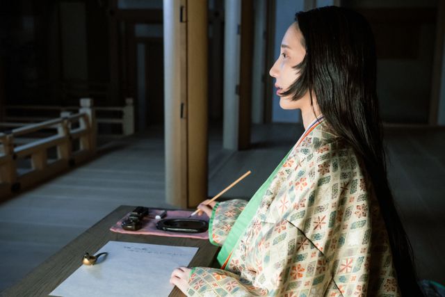 「枕草子」美しすぎる爆誕秘話！「光る君へ」第21回場面写真（5枚目）