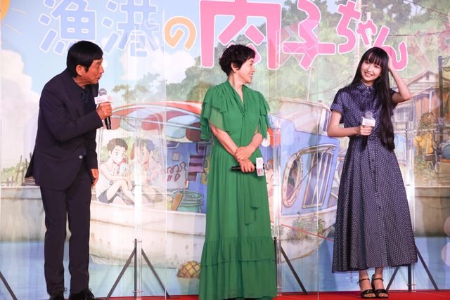 明石家さんま、大竹しのぶ、Cocomi、花江夏樹が登場！『漁港の肉子ちゃん』完成報告会（21枚目）