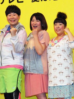 （左から）大島美幸、黒沢かずこ、村上知子