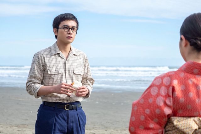 嵩（北村匠海）と向き合うのぶ（今田美桜）…「あんぱん」第7週「海と涙と私と」第32回（2枚目）