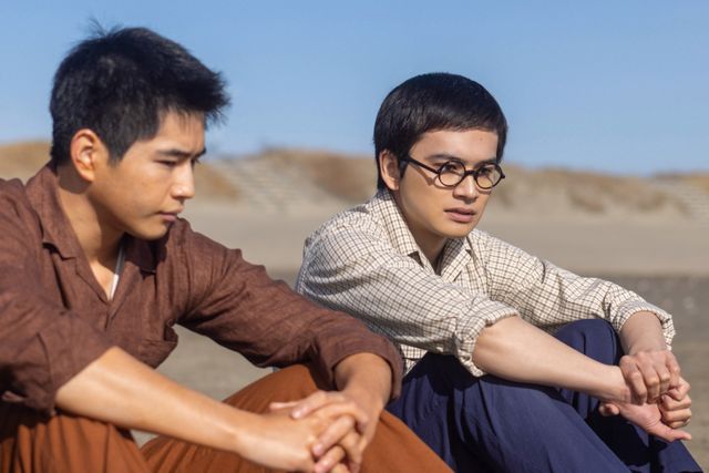 嵩（北村匠海）と向き合うのぶ（今田美桜）…「あんぱん」第7週「海と涙と私と」第32回（4枚目）